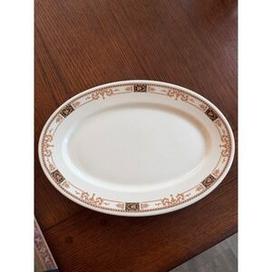 Vintage Syracuse China Old Ivory Oval Serving Platter Webster Pattern